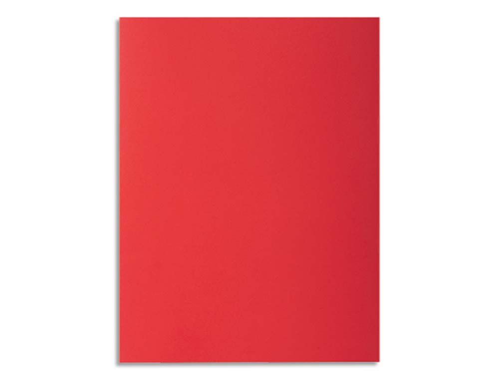 Chemise exacompta rock's 240x320mm 210g coloris rouge pack 100 unités