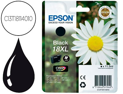 Cartouche d'encre original epson c13t18114010 470 p noir