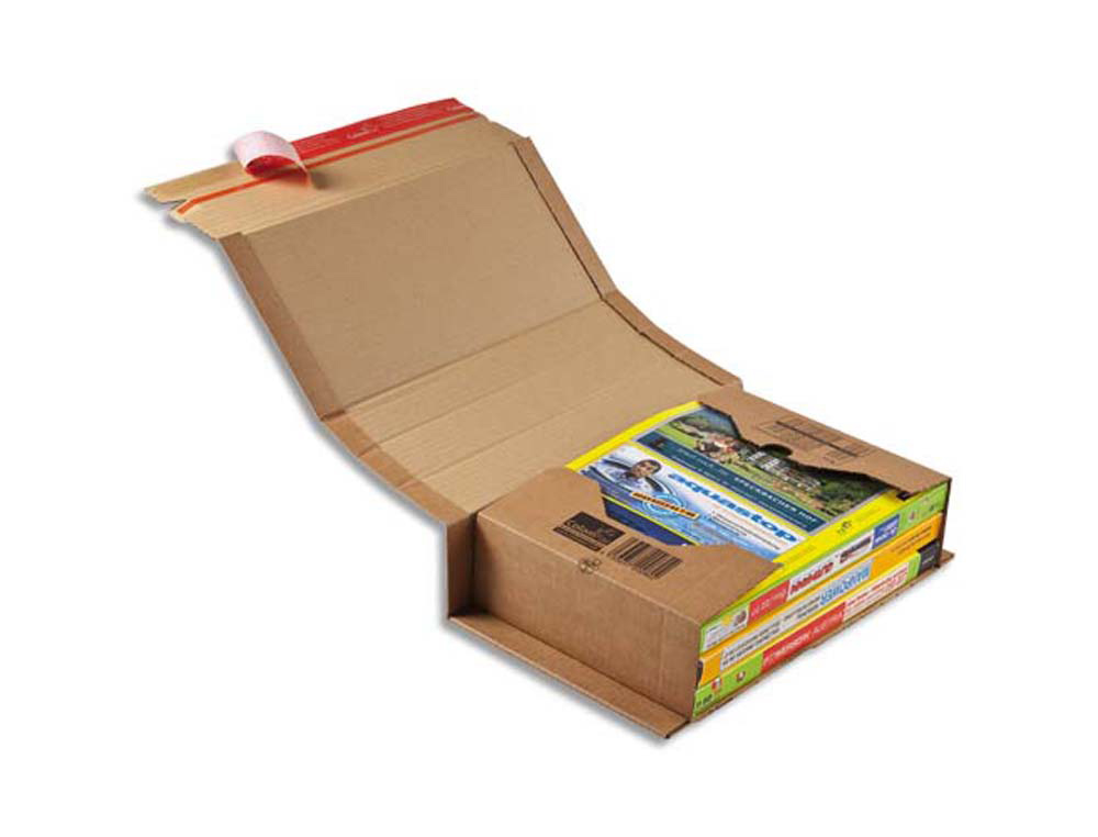 Etui d expedition rigide colompac carton brun format a4