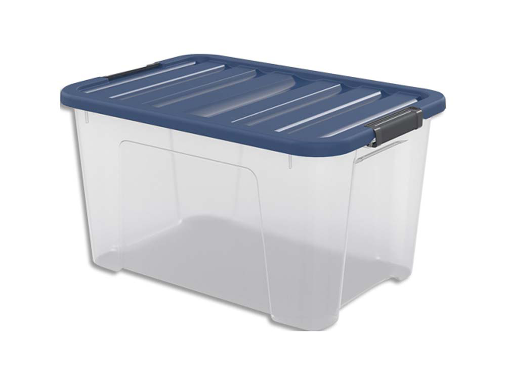 Boîte de rangement wave box sundis capacite 45 l dim 55,5 x 39 x h30,5 cm