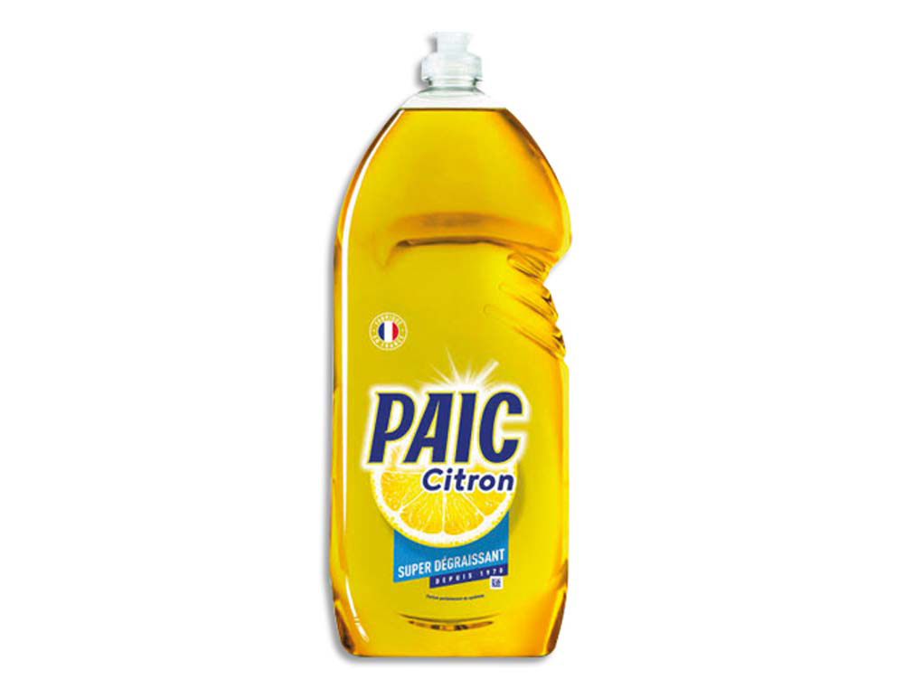 Liquide vaisselle parfum citron excel plus degraissant concentre paic citron 1,5 l