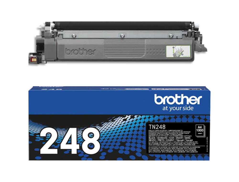 Toner laser original brother tn248 1000 p noir