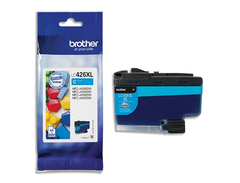 Cartouche d'encre original brother lc426xlc 5000 p cyan