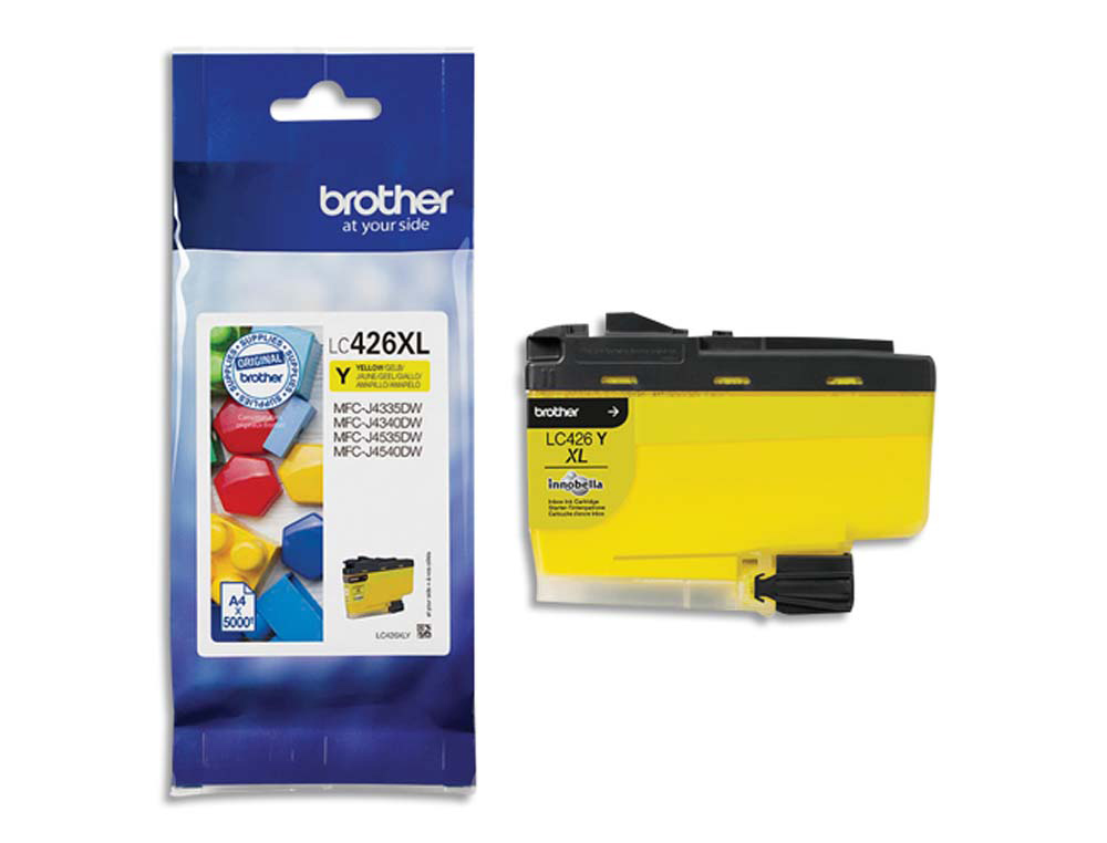 Cartouche d'encre original brother lc426xly 5000 p jaune