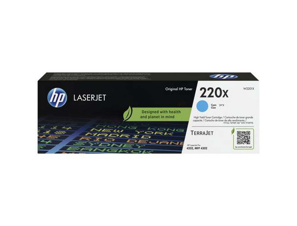 Toner laser original hp 220x cyan
