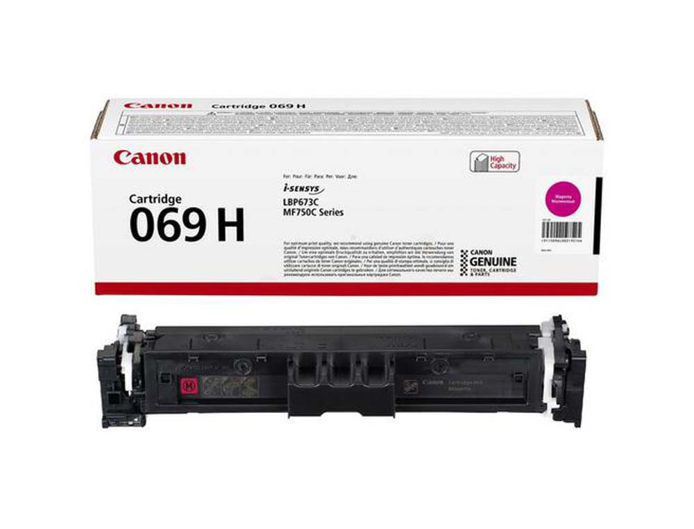 Toner laser original canon 069xl magenta