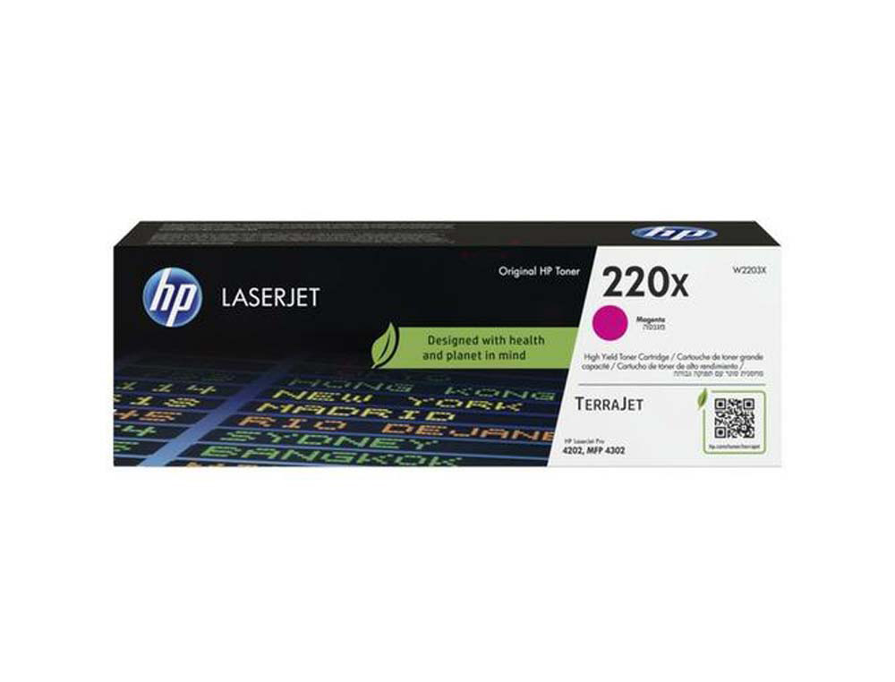 Toner laser original hp 220x magenta