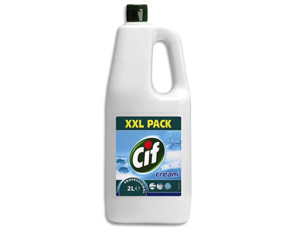 Crème à récurer cif professional toutes surfaces flacon 2 l