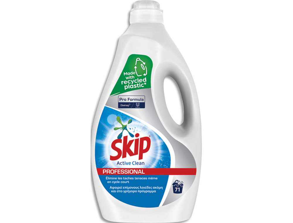 Lessive liquide skip professionnelle bidon 5 l environ 70 lavages