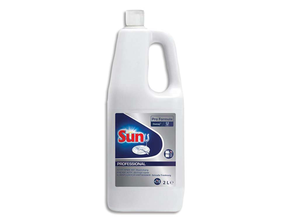 Liquide de rinçage lave-vaisselle sun bidon 2 l