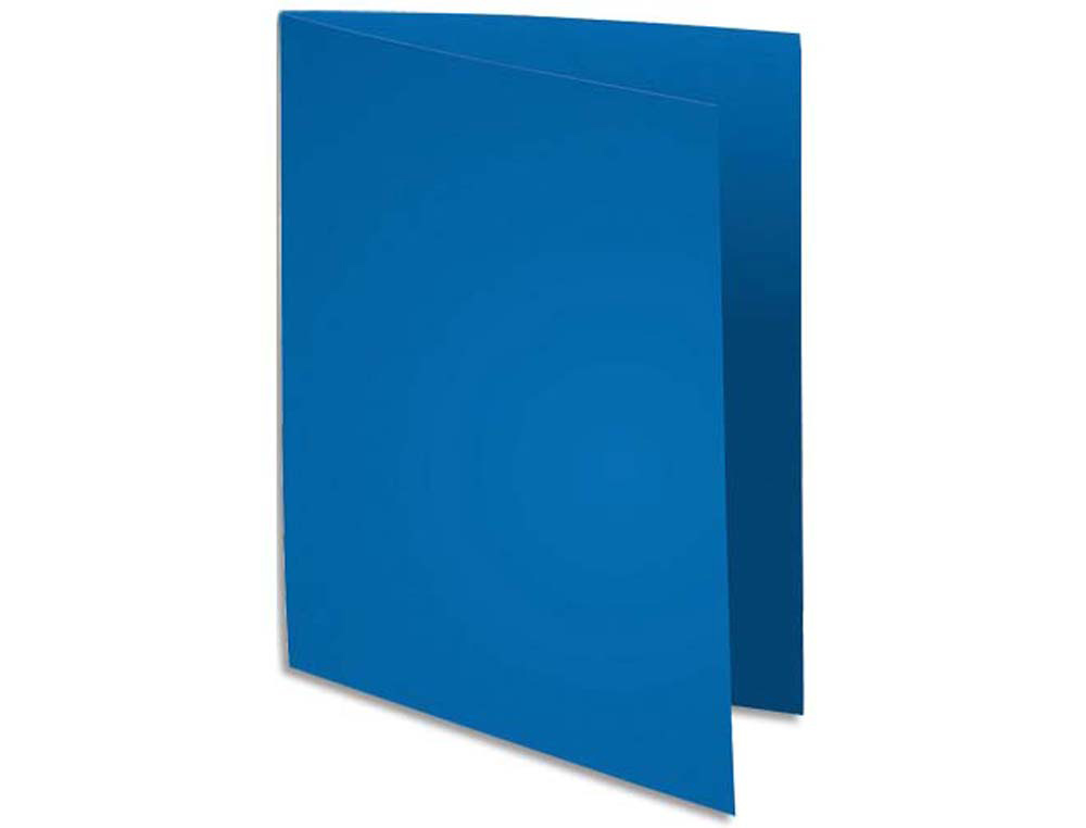 Chemises flash exacompta 220 g recyclées coloris bleu foncé paquet 100