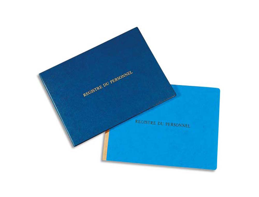 Registre du personnel le dauphin 24 x 32 cm 80 pages