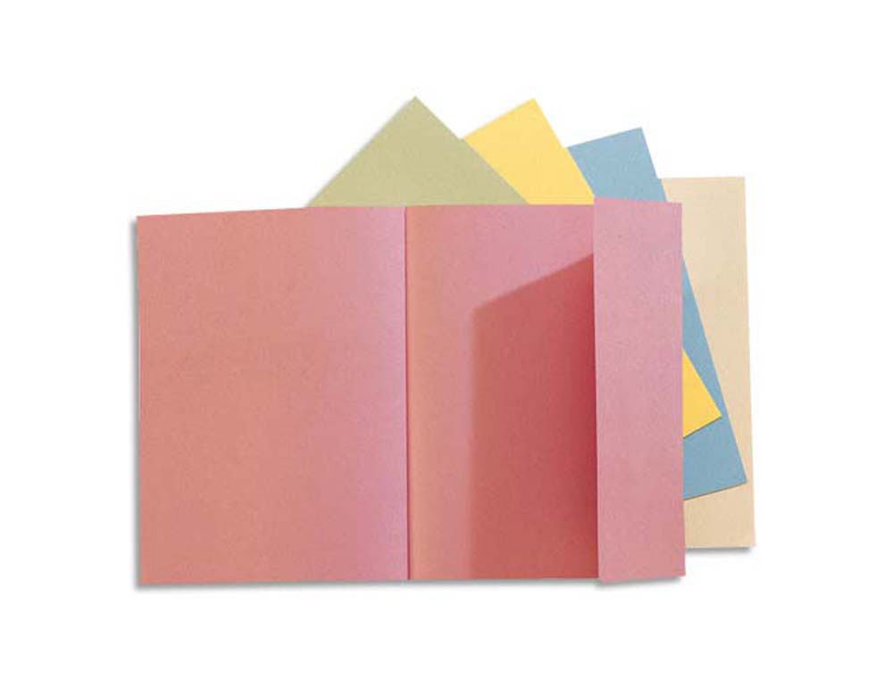 Chemises 1 rabat exacompta super 250 assortis pastel paquet 50