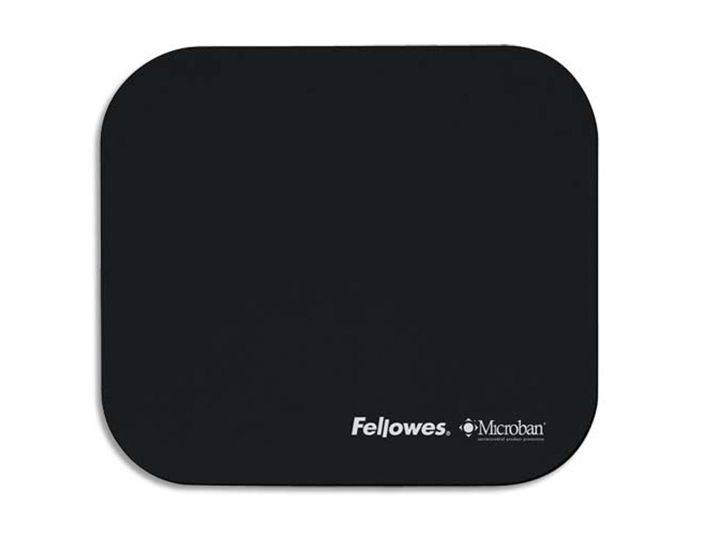 Tapis de souris fellowes antibactérien microban coloris noir