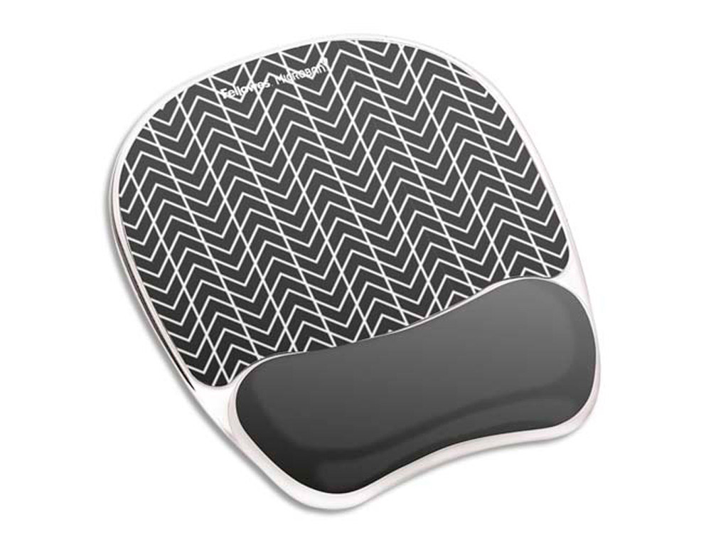 Tapis de souris fellowes gel avec repose-poignet microban