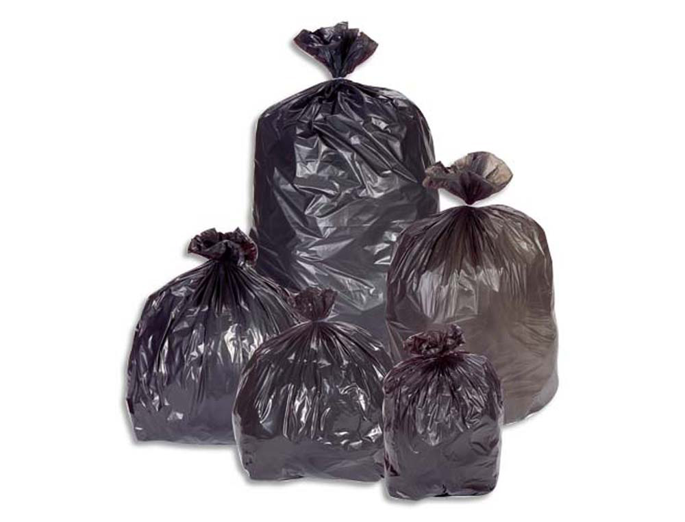 Sacs poubelle noirs 150 litres 45 microns boîte 100