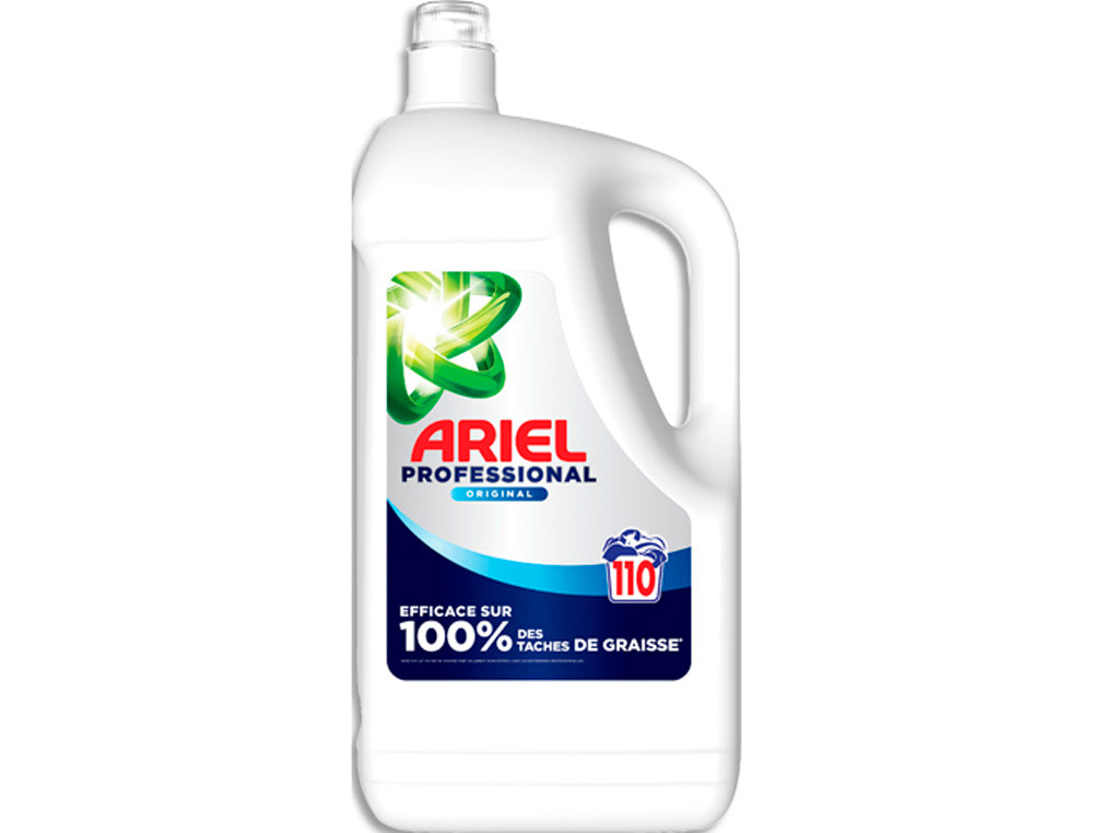 Lessive liquide ariel blancheur 30 °c bidon 4,95 l