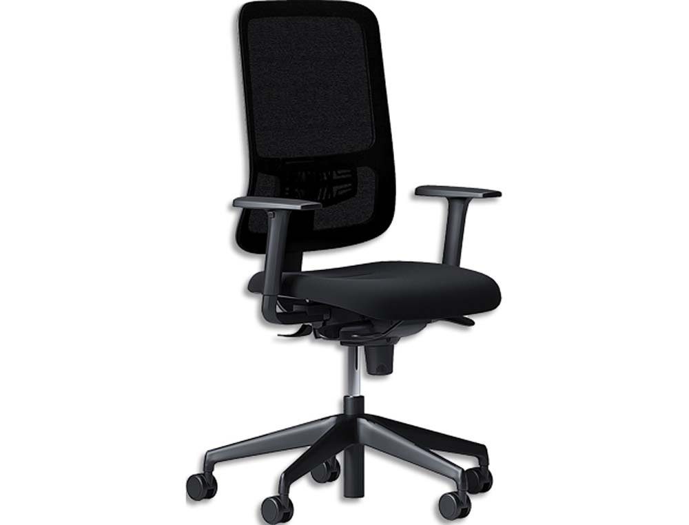 Fauteuil de bureau nowy styl utila dossier mesh mécanisme synchrone avec accoudoirs
