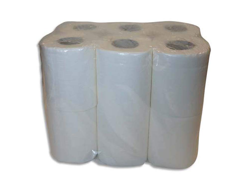 Papier toilette papernet blanc 2 plis 144 feuilles paquet 96