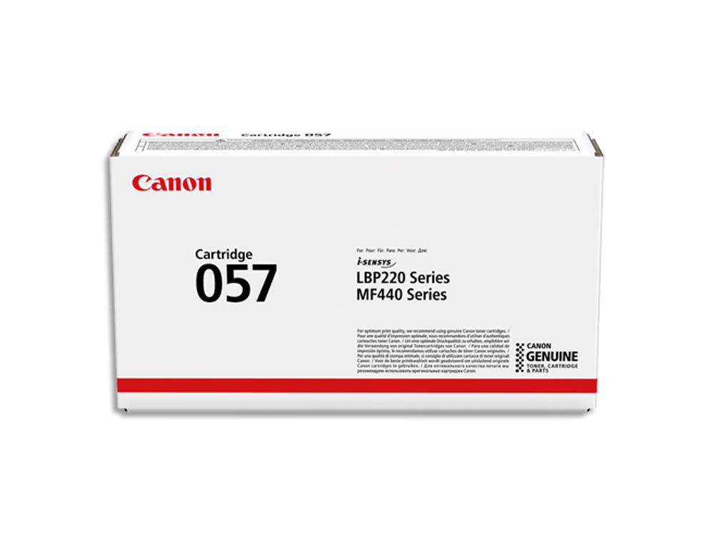 Toner laser original canon 057 noir