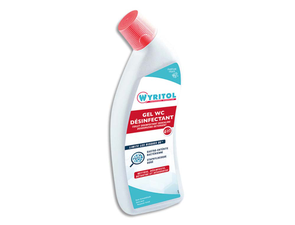 Gel wc wyritol désinfectant surpuissant flacon 750 ml