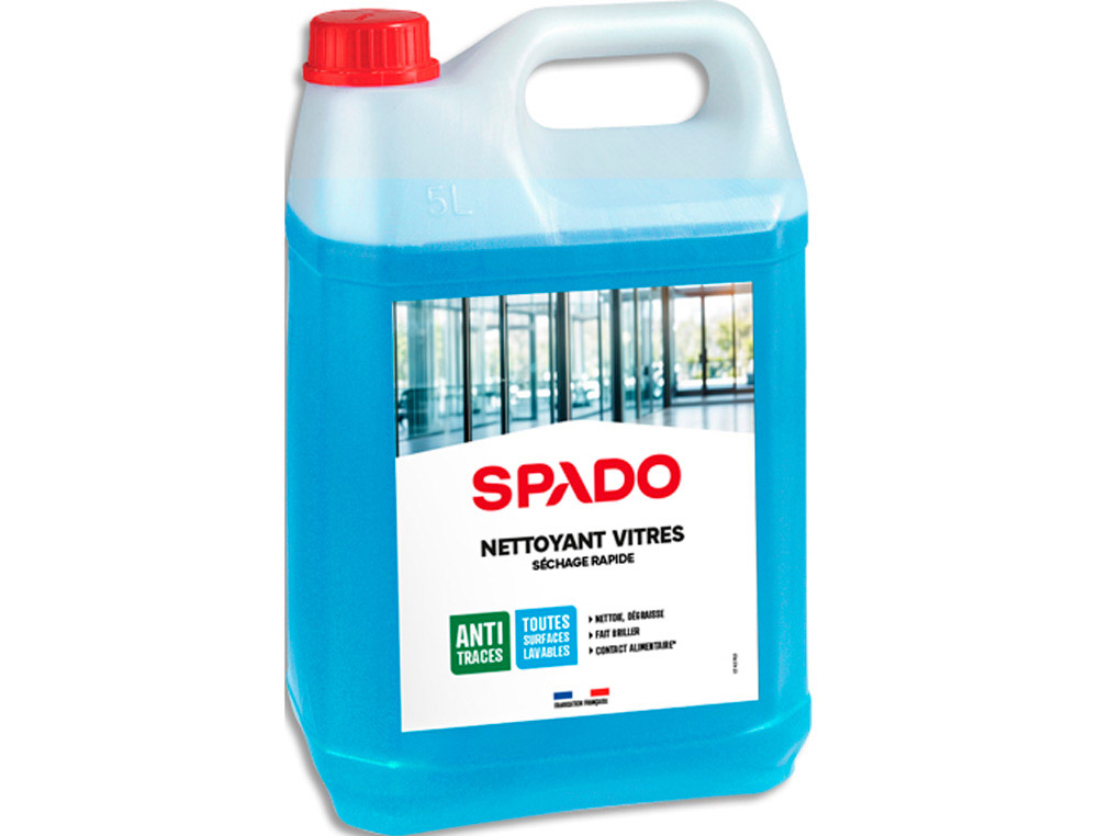Nettoyant vitres multi-surfaces spado 5l