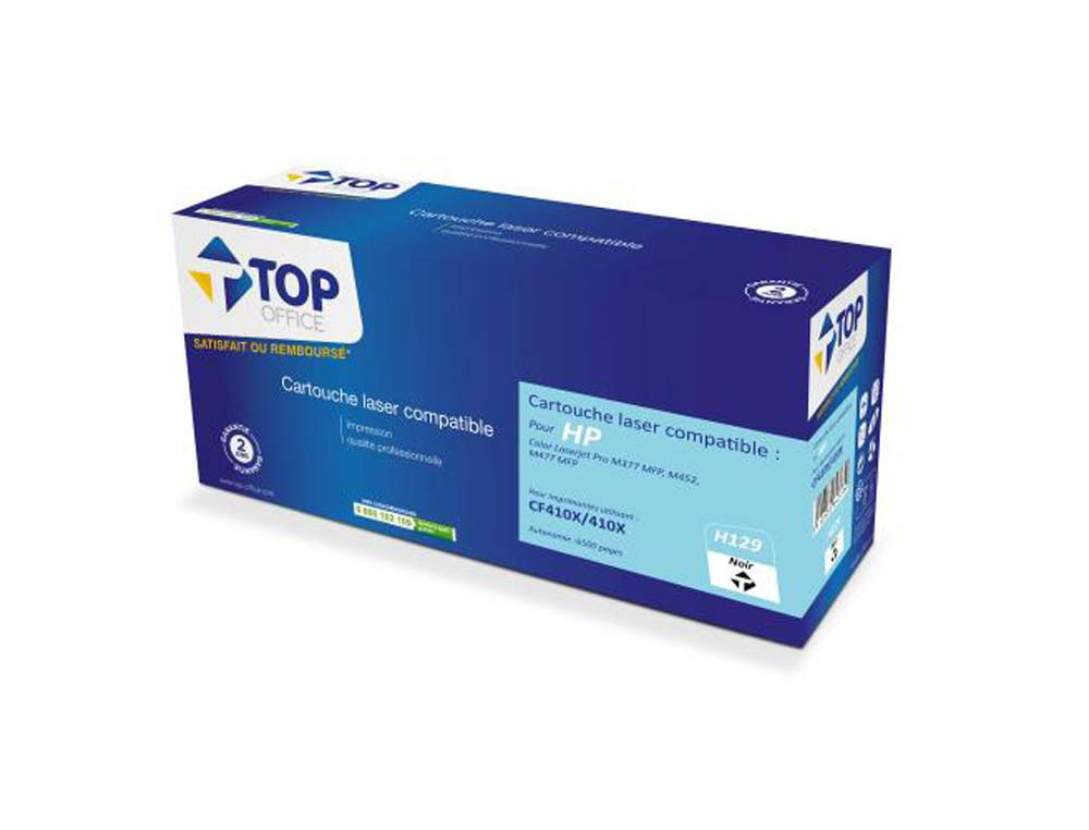 Toner laser compatible top office hp 410x 5000 p noir