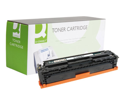 Toner laser compatible q-connect hp cb540a 2200 p noir