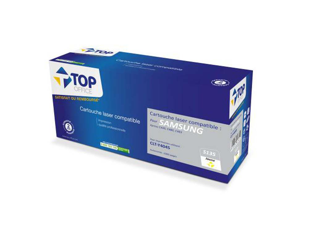 Toner laser compatible top office samsung jaune