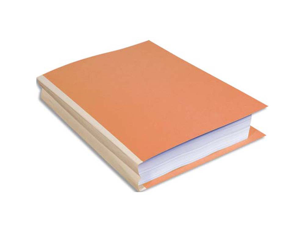 Chemise exacompta carte 240x320mm 320g documents a4 210x297mm soufflet dos toilé 30mm coloris bulle