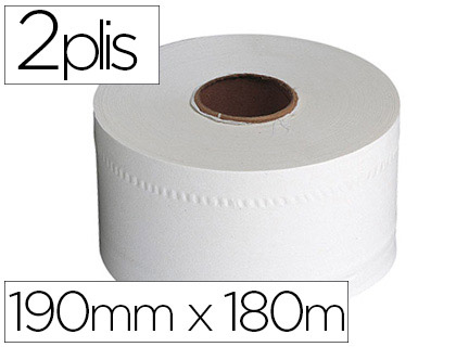 Papier hygiénique tork mini jumbo idéal forte fréquentation rouleau 180m