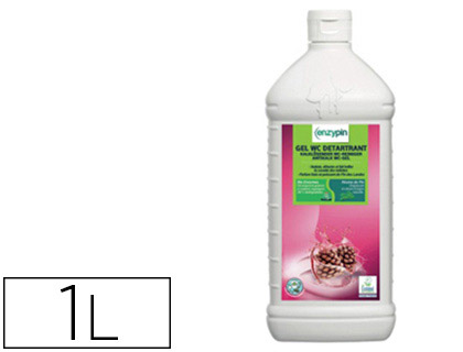 Gel wc enzymatique detartrant ecologique 3/1 parfum pin des landes flacon 1l