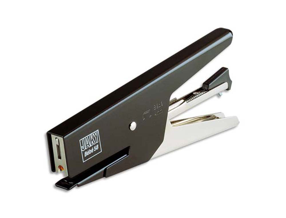 Pince à agrafer rapid bb58 75x21x163mm 15f agrafes bb coloris noir