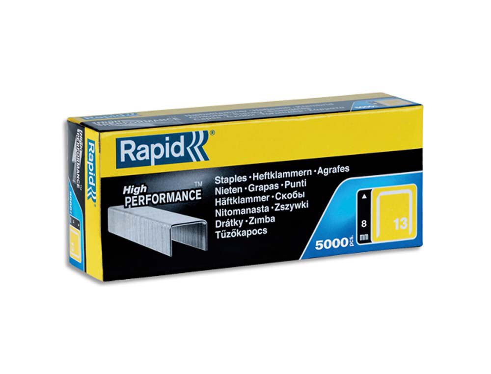 Agrafe rapid 13/8 boîte 5000 unités