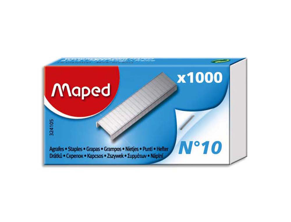 Agrafe rapid nº10 boîte 1000 unités