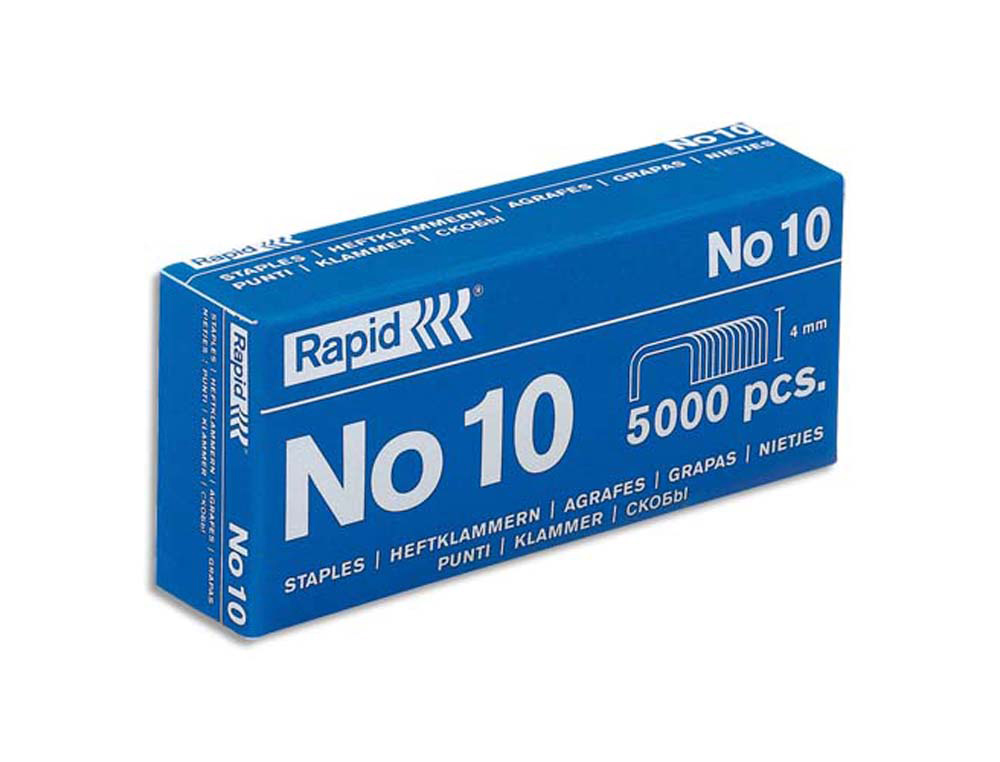 Agrafe rapid nº10 boîte 5000 unités