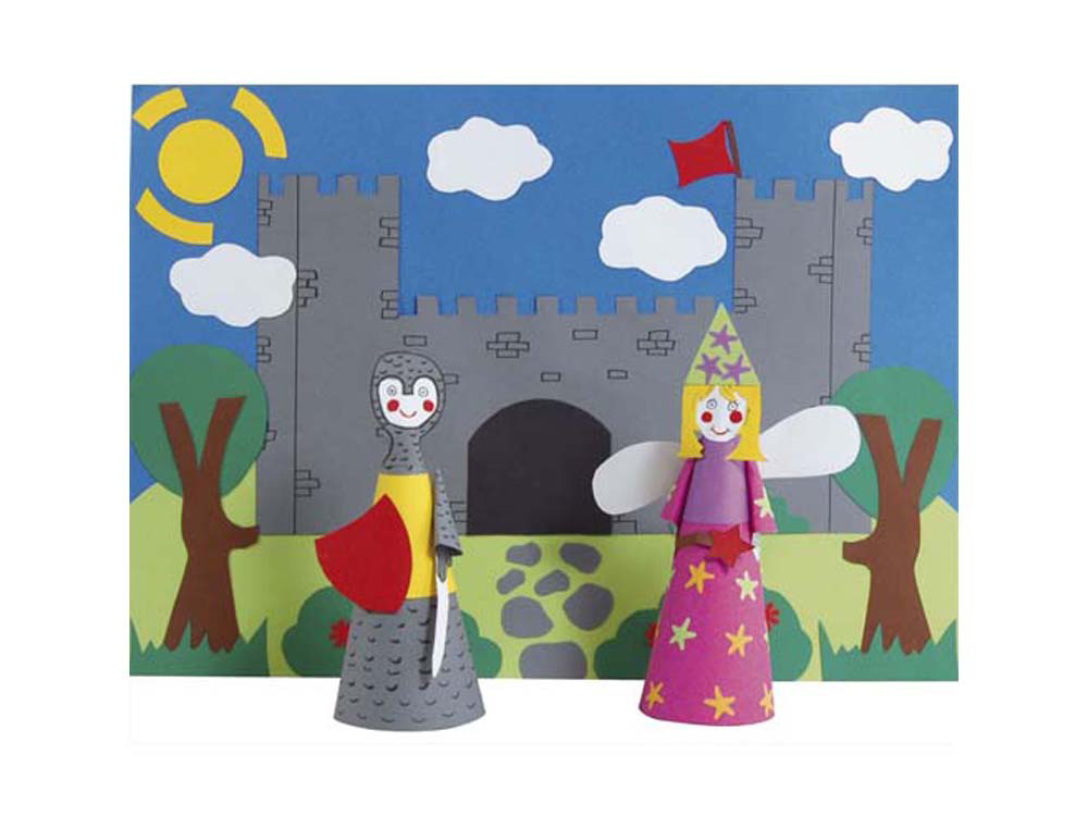 Papier dessin maildor carta cartonné 270g/m2 210x297mm coloris assortis paquet 100f