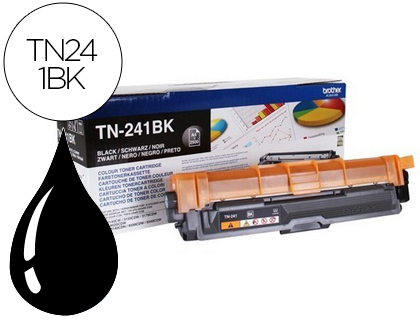Toner laser original brother tn241bk 2500 p noir