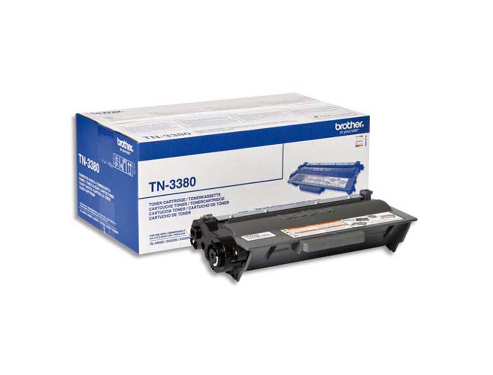 Toner laser original brother tn3380 8000 p noir