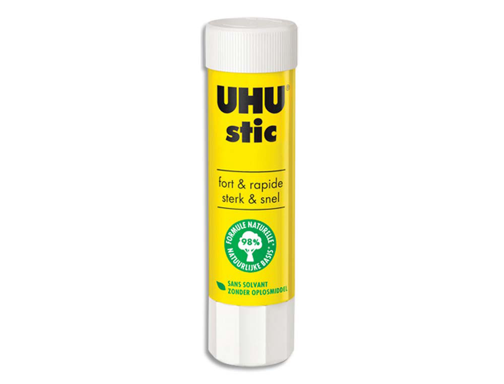 Colle blanche uhu stic papier carton sans solvant lavable bouchon anti-séchage bâton 21g