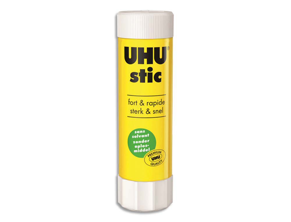 Colle blanche uhu stic papier carton sans solvant lavable bouchon anti-séchage bâton 40g