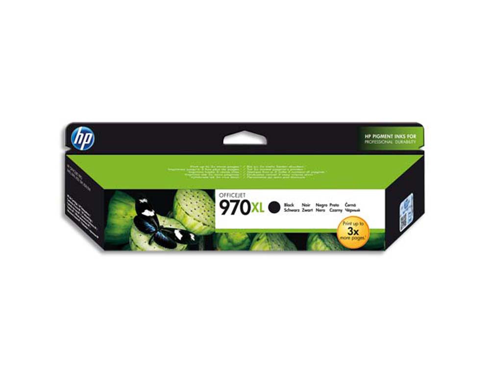 Cartouche d'encre original hp 970xl 9200 p noir
