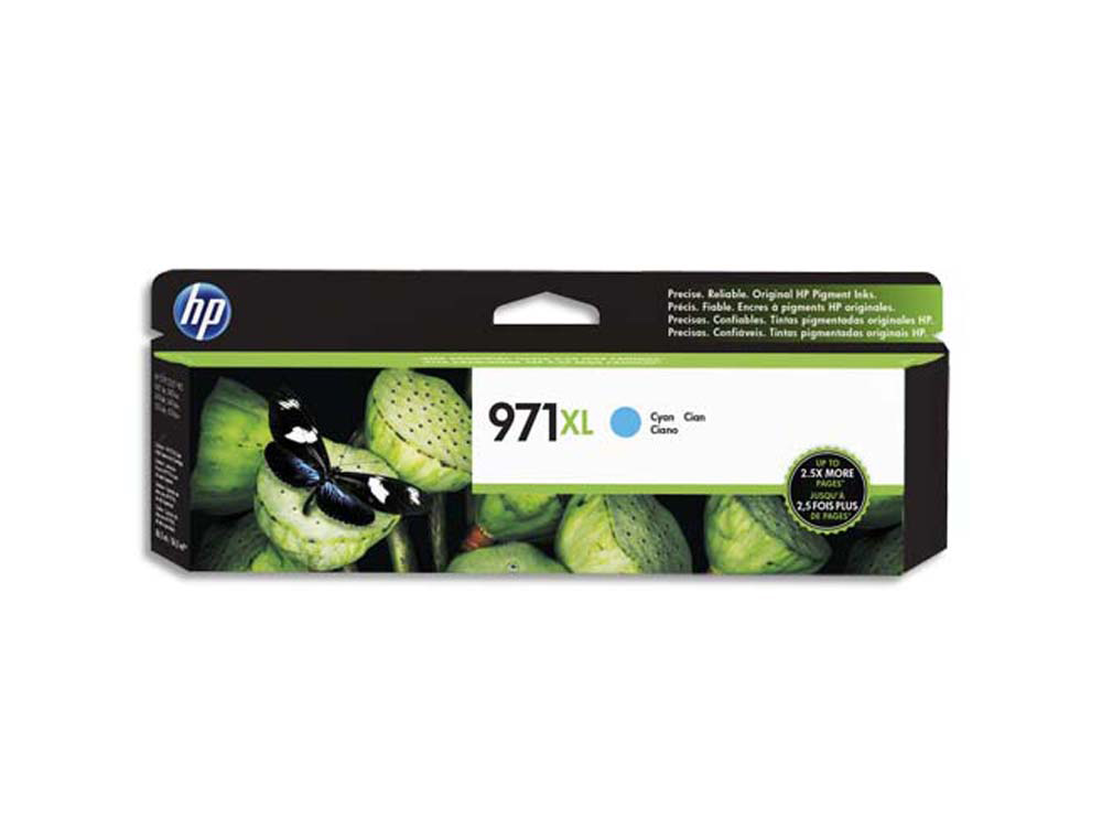 Cartouche d'encre original hp 971xl 6600 p cyan