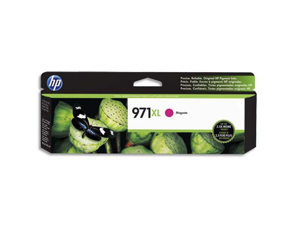 Cartouche d'encre original hp 971xl 6600 p magenta