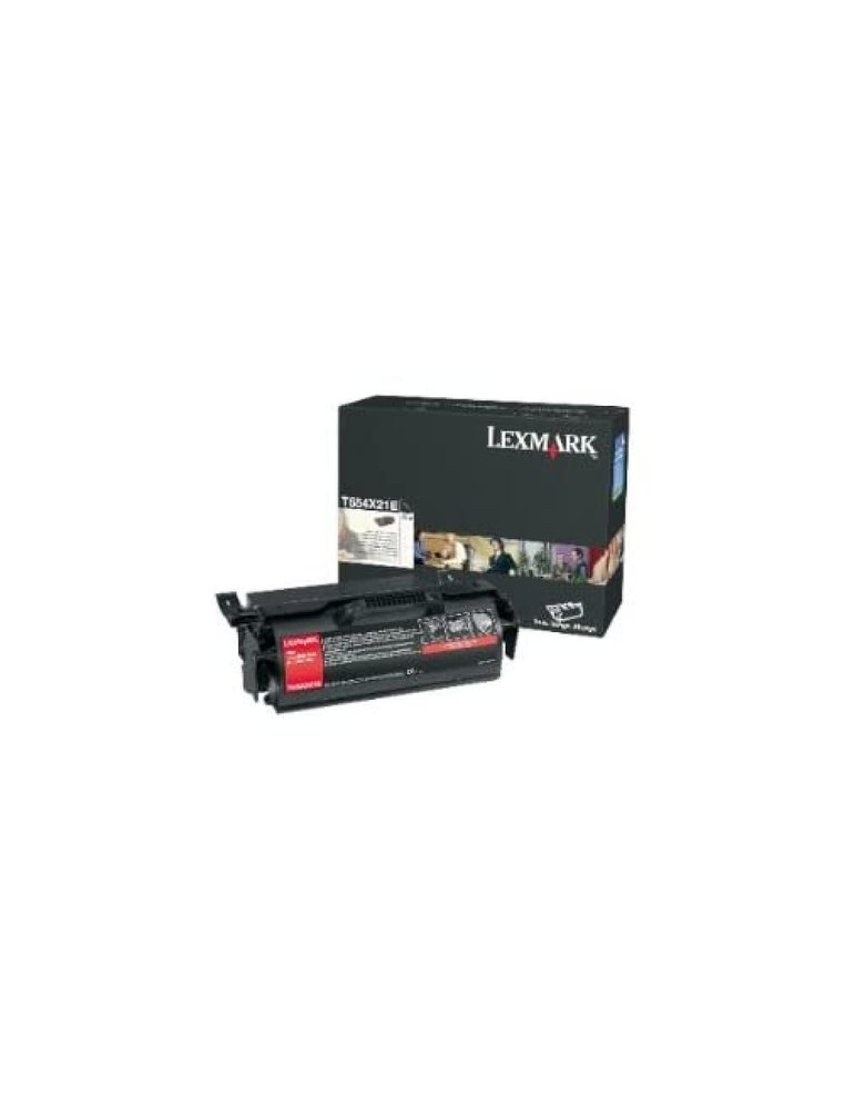 Toner laser original lexmark t654x31e noir