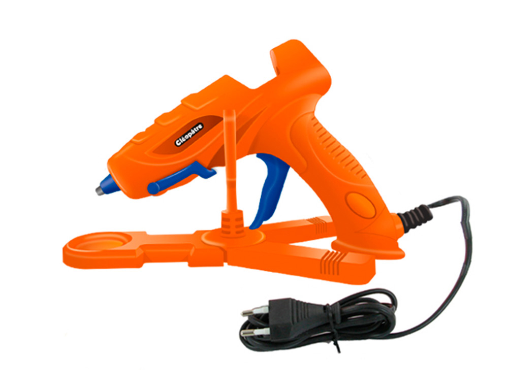 Pistolet à colle cléopâtre puissance 10w inclus 2 recharges