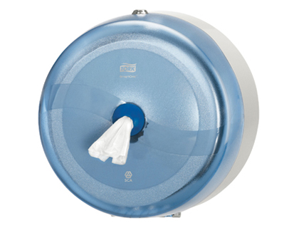 Distributeur papier toilette tork smartone à dévidage central l269xh269xp156mm contenance 1150f