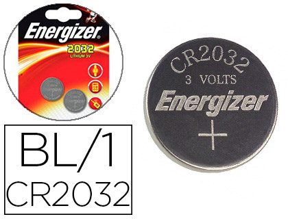 Pile energizer miniature appareils électroniques i.c.e. cr2032 3v blister 2 unités
