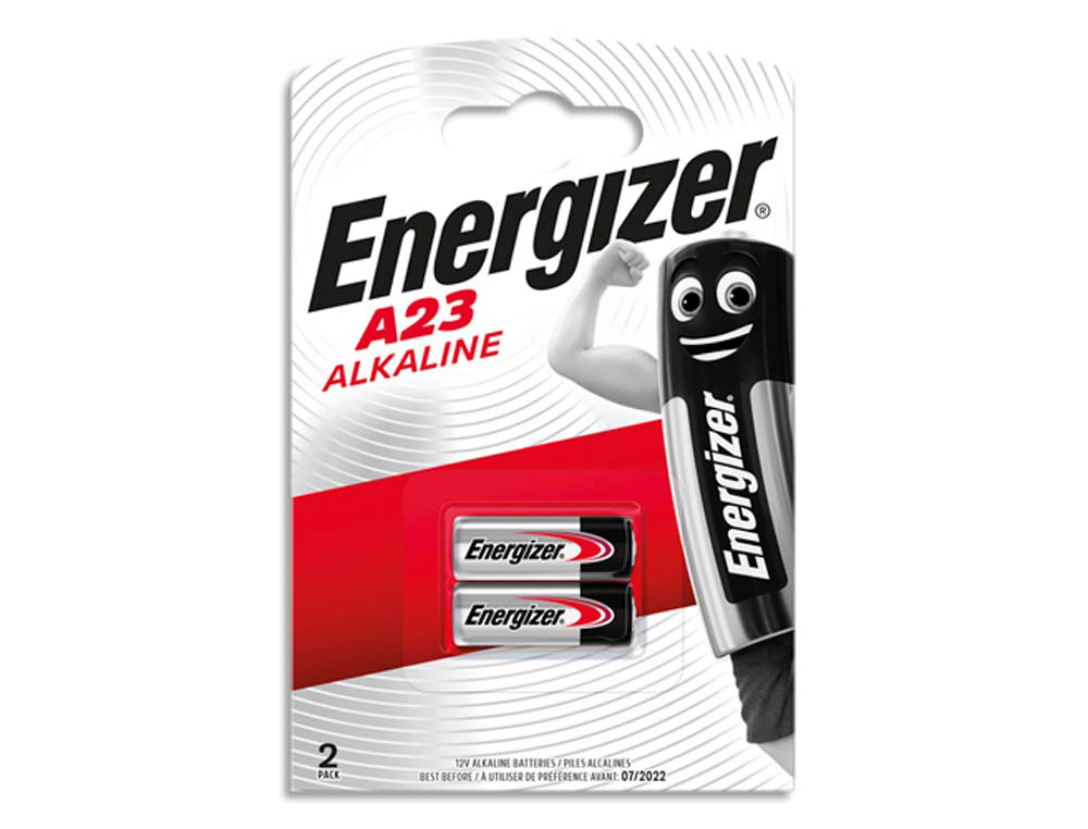 Pile energizer miniature appareils électroniques i.c.e. a23 12v blister 2u