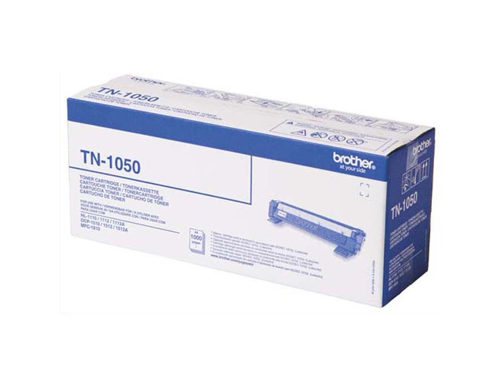 Toner laser original brother tn1050 1000 p noir